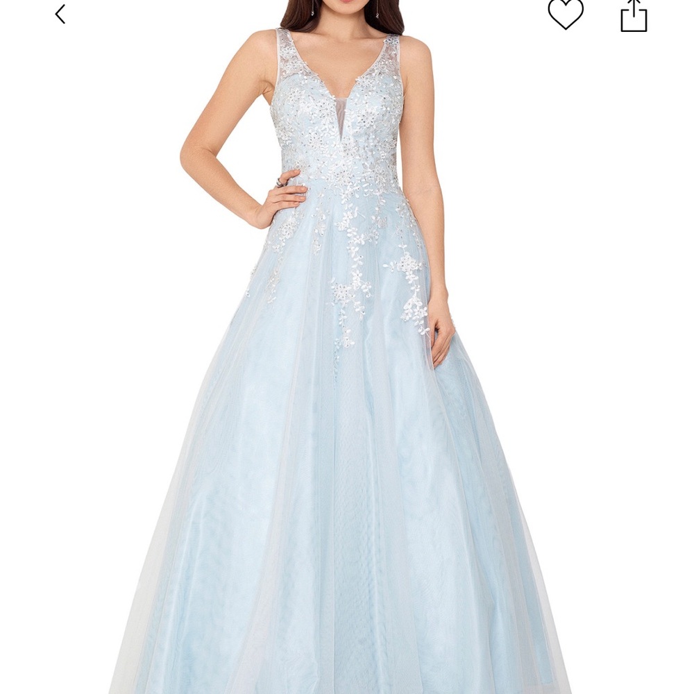 X scape ballgown dress like new only wore for a few hours